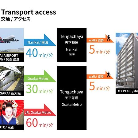 Fds Plaisir Apartment Osaka Exterior photo